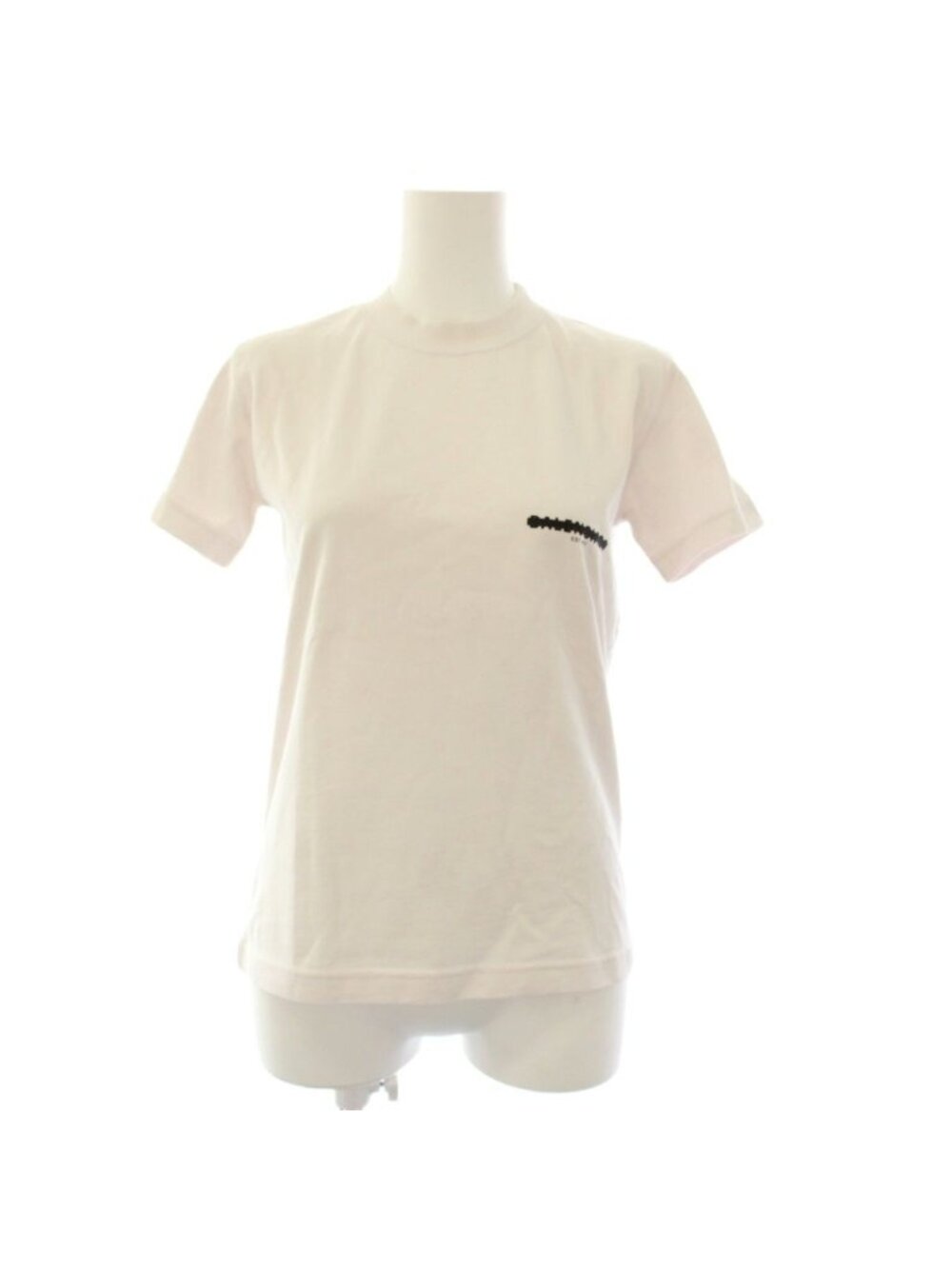 Balenciaga Political Campaign T-Shirt Short Sleeve Logo White XS
